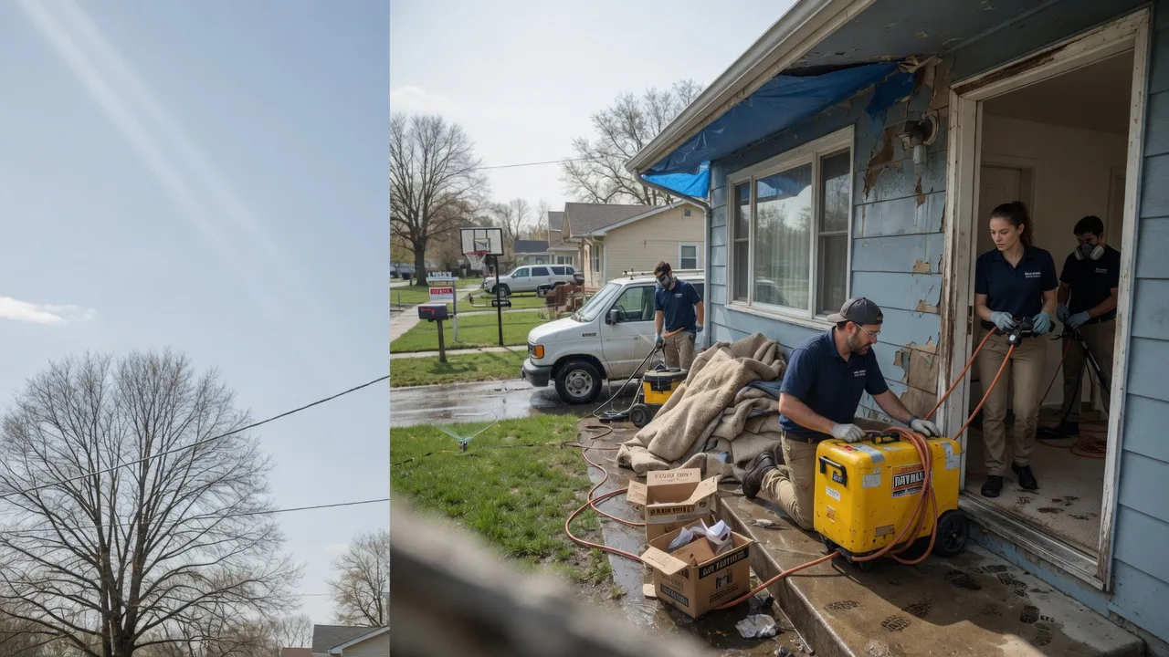 Basement Flood Cleanup in Springer, OK near me